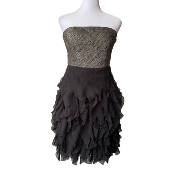 Minuet Strapless Party Formal Evening Cocktail Dress - Picture 1 of 12